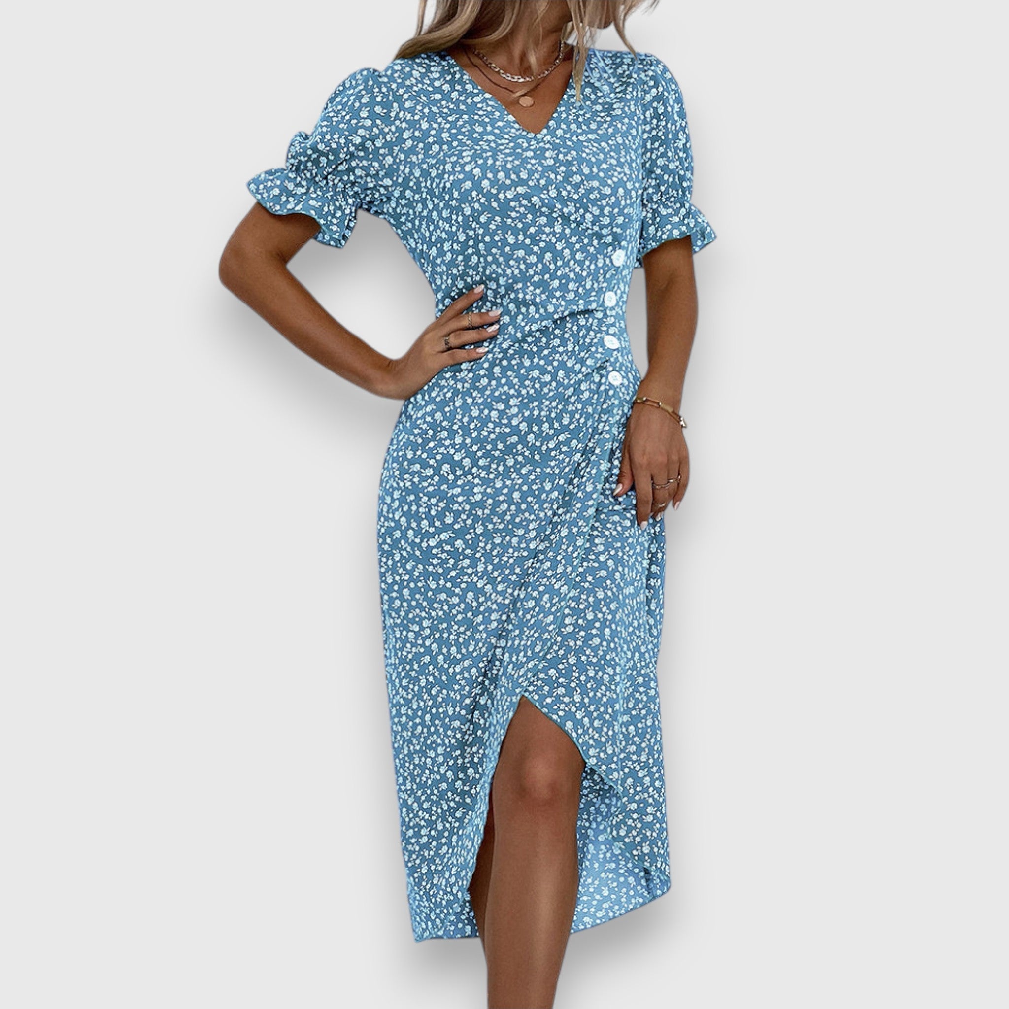 Tessina – Elegantti Kukallinen Mekko