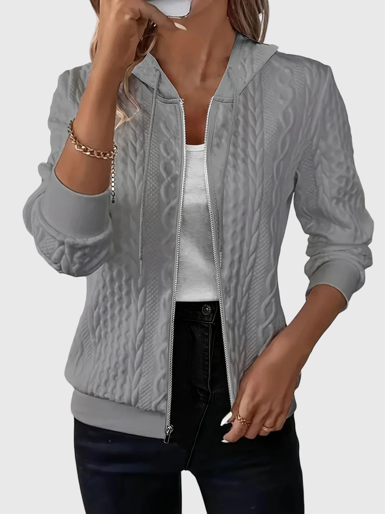 Lena™ - Vetoketjullinen huppari