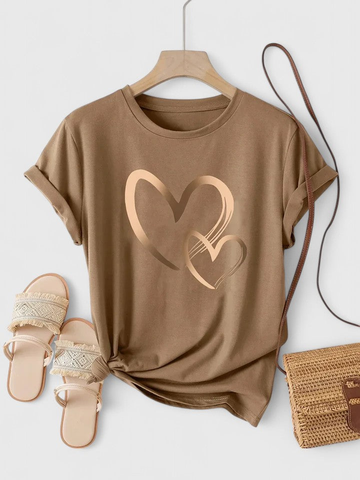 Ivanelle | Mukava Lyhythihainen T-paita