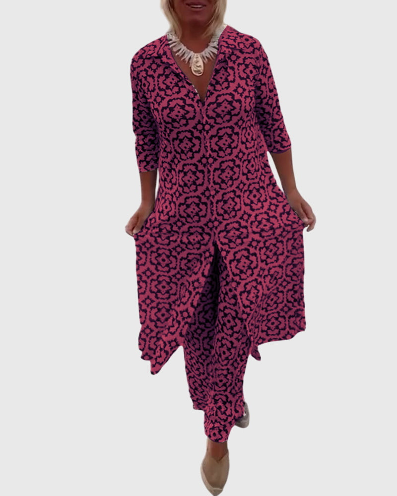 Gabriella™ | Elegantti Vintage Kaksiosainen Setti