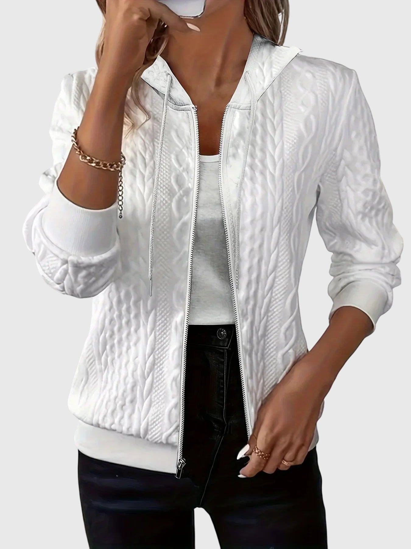 Lena™ - Vetoketjullinen huppari