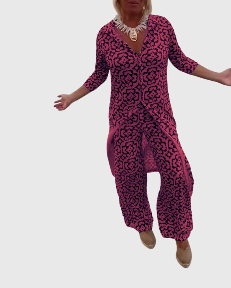 Gabriella™ | Elegantti Vintage Kaksiosainen Setti