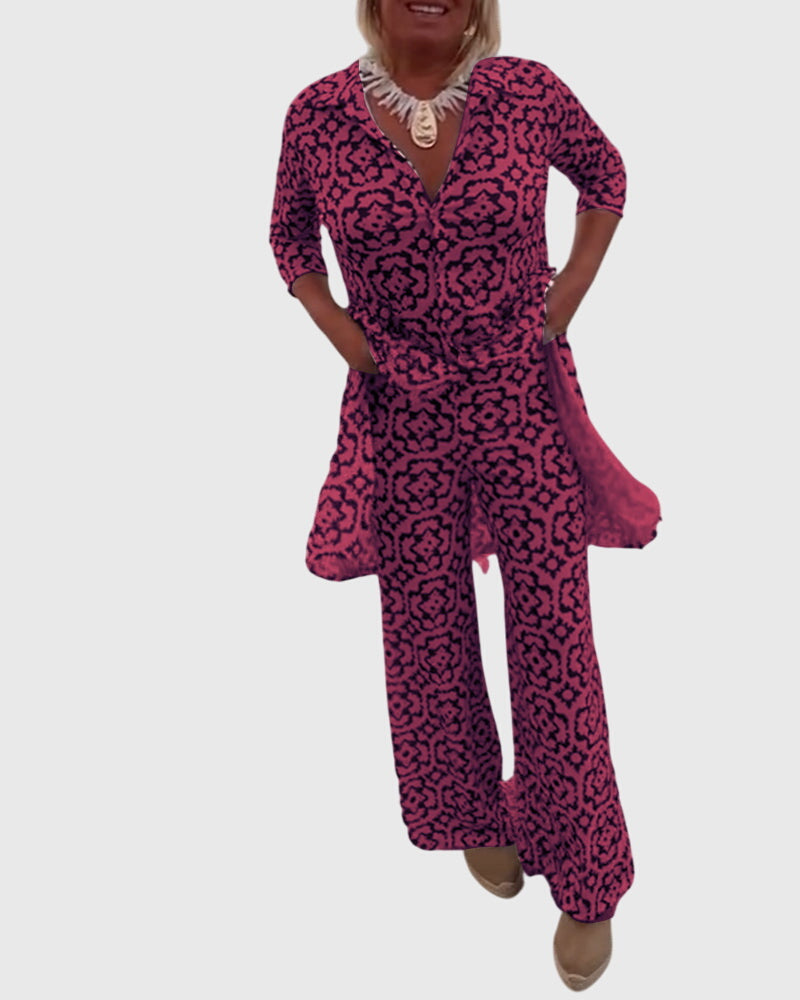 Gabriella™ | Elegantti Vintage Kaksiosainen Setti