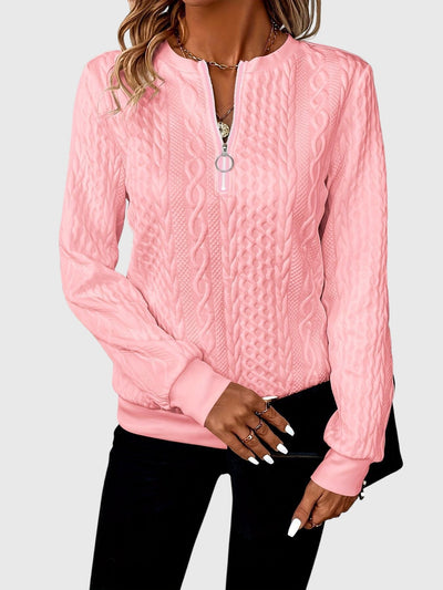 Nora™ | Vetoketjullinen neule