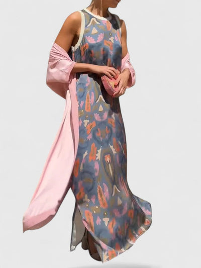 Anzhelia™ | Elegantti Virtaava Mekko