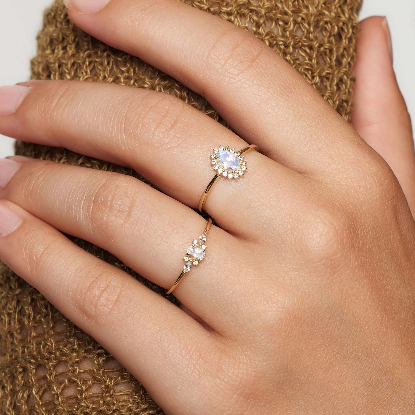 Lioravelle | Violetti Timanttisormus 18k Kulta