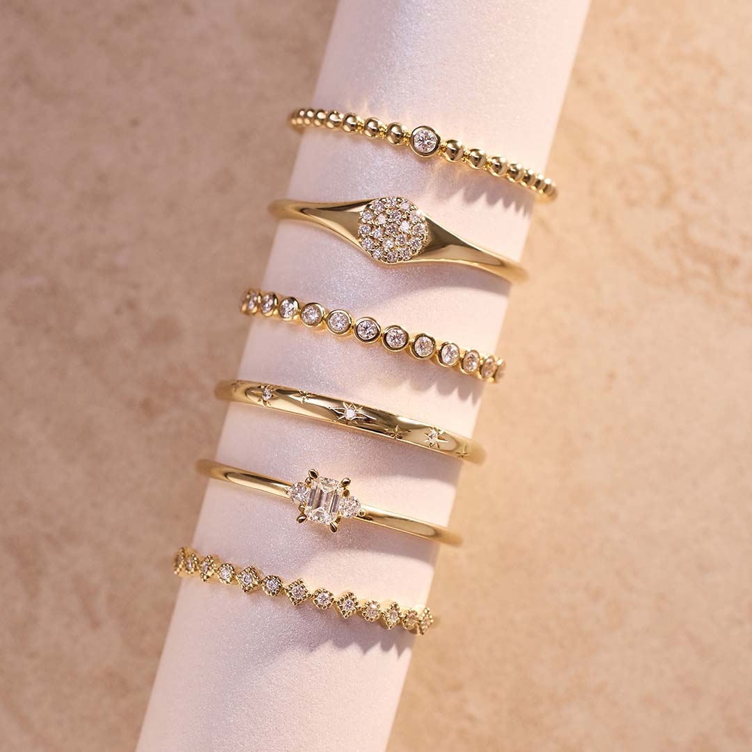 Isavianne | Timanttisormus 18K Kultaa