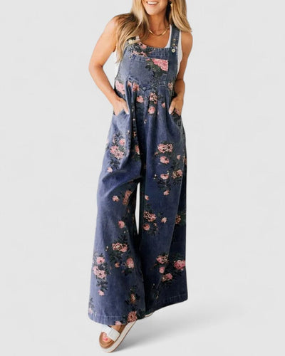 Mona™ | Elegantti Denim Overall