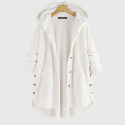 Franca™ - Fleece-takki hupulla