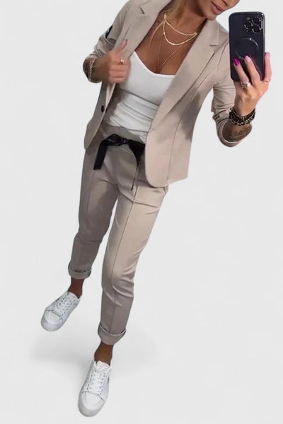 Kina | Tyylikäs Kaksiosainen Setti