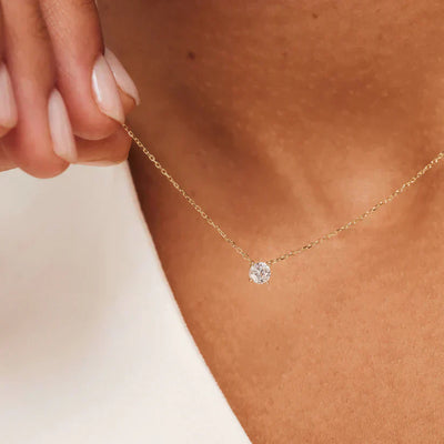 Ysavienna | Moissanite-kivikaulaketju 14k Kulta