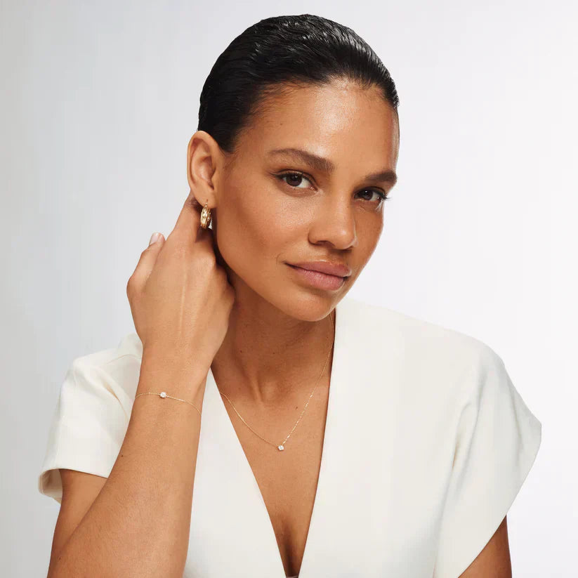 Dalynette | Rannekoru Moissanite-kivillä 14k Kullassa